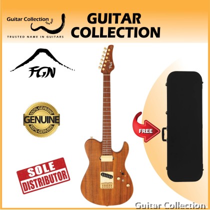FGN Fujigen EIL-EW2-HS-RM/VNT | Expert Iliad | Electric Guitar | Vintage Natural | Case (Made In Japan)