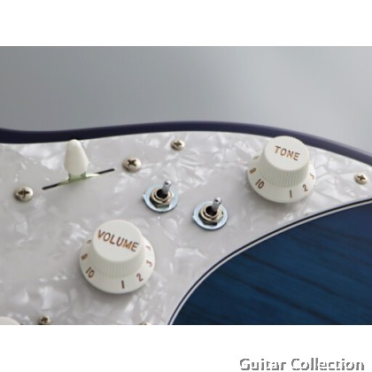 FGN Fujigen EOS2-ASH-M/SBB | Expert Odyssey | Electric Guitar | See-Thru Blue Burst | Case (Made In Japan)