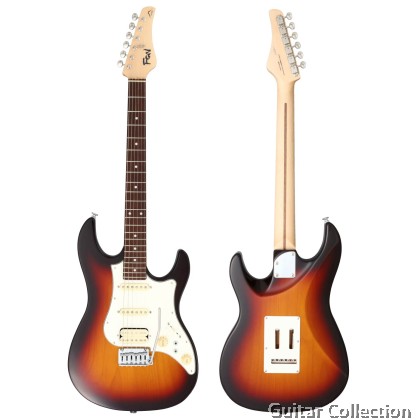 FGN Fujigen EOS2-AL-R/VSB | Expert Odyssey | Electric Guitar | Vintage Sunburst | Case (Made In Japan)