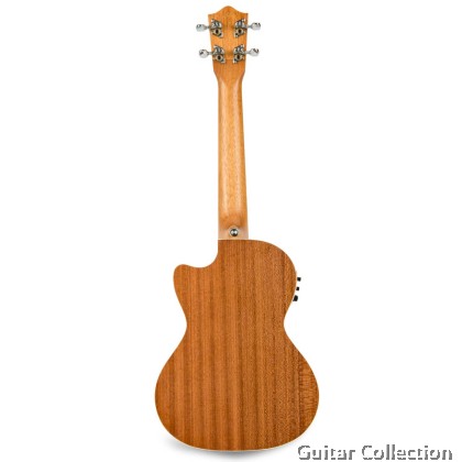 LANIKAI MA-CET | Tenor 26" Electric Ukulele w/ Cutaway | Full Mahogany | Fishman | Gig Bag