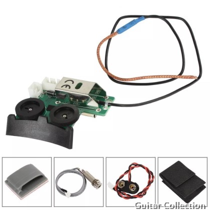 Fishman VT1 Active Soundhole Genuine Guitar Pickup | Sonitone EQ Board Preamp | Full Assembly (1 set)