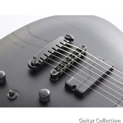 FGN Fujigen JMY73-ASH-E/OPB | J-Standard Mythic | 7-String Electric Guitar | Open Pore Black | Bag (Made In Japan)
