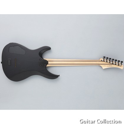 FGN Fujigen JMY73-ASH-E/OPB | J-Standard Mythic | 7-String Electric Guitar | Open Pore Black | Bag (Made In Japan)