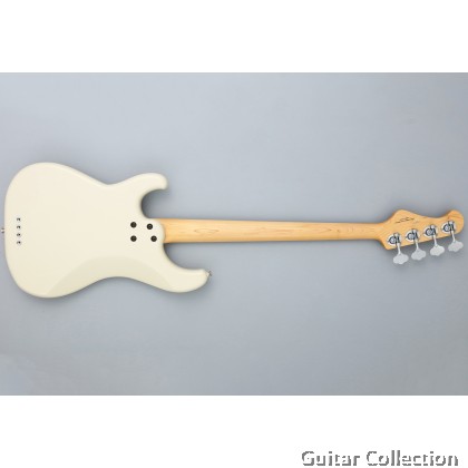 FGN Fujigen JMP2-AL-R/VWH | J-Standard Mighty Power | Bass Guitar | Vintage White (Made In Japan)
