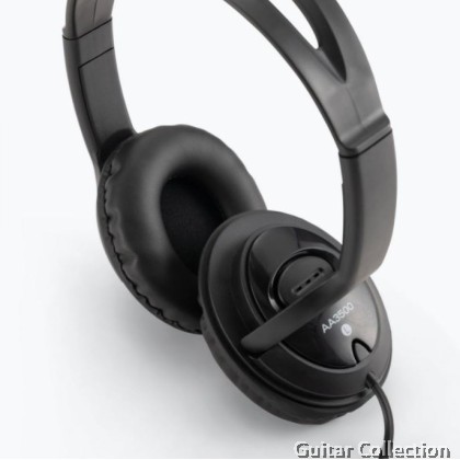 On Stage AA3500 Accurate Audio Headphones | 6 ft Cable with 1/8" male connector + 1/4" adapter