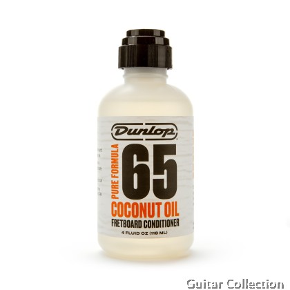 Jim Dunlop 6634 Coconut Oil Fretboard Conditioner (4oz) | Pure Formula 65