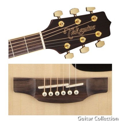 Takamine GD51LH NAT | Lefthanded Dreadnought Acoustic Guitar | Solid Spruce Top, Black Walnut B&S