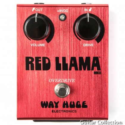 Jim Dunlop Way Huge WHE203 Red Llama | Overdrive Guitar Effect Pedal