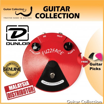 Jim Dunlop JDF2 Fuzz Face | Fuzz / Distortion Guitar Effect Pedal