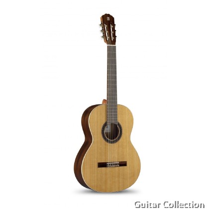 Alhambra 1C HT Hybrid Terra Senorita | 7/8 Classical Guitar | Solid Cedar Top, Mahogany B&S | Gig Bag (Made in Spain)