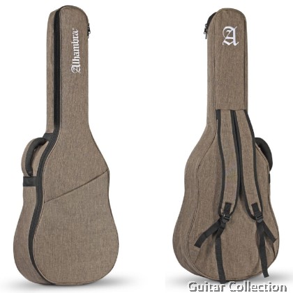 Alhambra 1C HT Hybrid Terra Senorita | 7/8 Classical Guitar | Solid Cedar Top, Mahogany B&S | Gig Bag (Made in Spain)