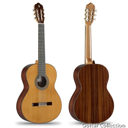 Alhambra 5P Cedar | Classical Guitar | Solid Cedar Top, Rosewood B&S | Gig Bag (Made in Spain)
