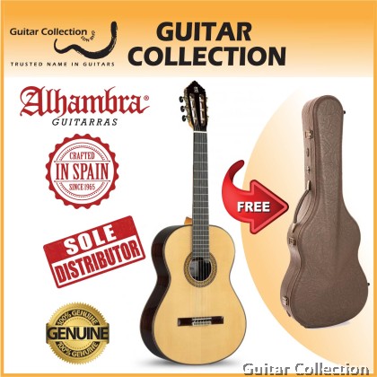 Alhambra 11P Cedar | Classical Guitar | Solid Cedar Top, Rosewood B&S | Case (Made In Spain)