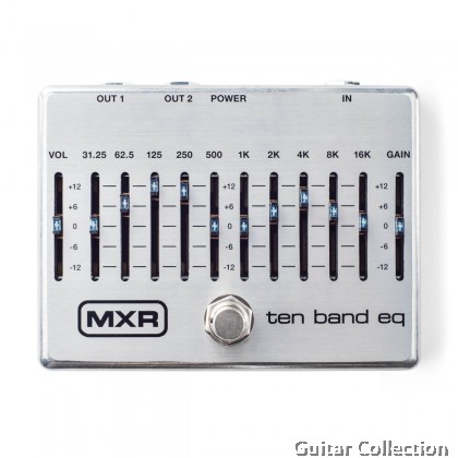 Jim Dunlop MXR M108S 10 Band EQ | Equalizer Guitar Effect Pedal