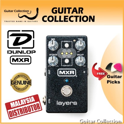 Jim Dunlop MXR M307 Layers | Digital Sustain Guitar Effect Pedal