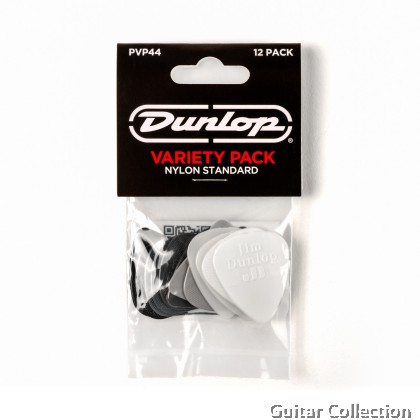 Jim Dunlop PVP44 Nylon Variety Pack Guitar Picks (12 pcs/pack)