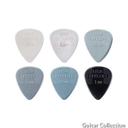 Jim Dunlop PVP44 Nylon Variety Pack Guitar Picks (12 pcs/pack)