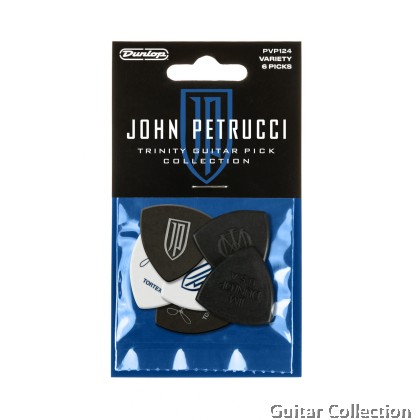 Jim Dunlop PVP124 John Petrucci Trinity Variety Pack Guitar Picks (6 pcs/pack)