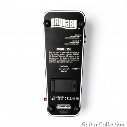 Jim Dunlop 95Q Cry Baby Wah | Wah Guitar Effect Pedal