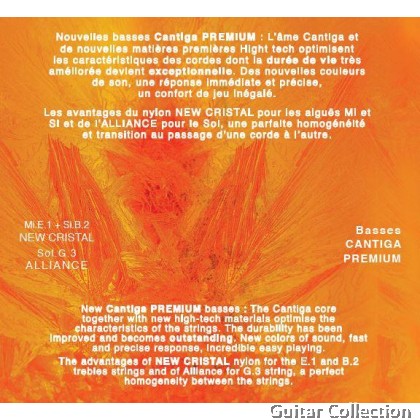 Savarez 510MRP Creation Cantiga Premium Normal Tension Classical Guitar Strings (Made in France)