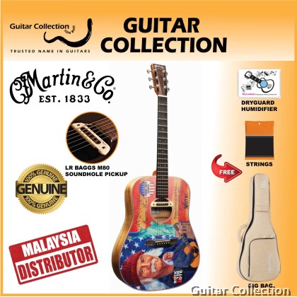 Martin D-11E Rock the Vote | Limited Special Edition | Dreadnought Acoustic-Electric Guitar | LR Baggs M80