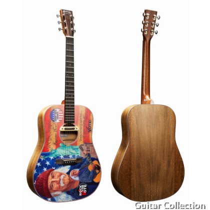 Martin D-11E Rock the Vote | Limited Special Edition | Dreadnought Acoustic-Electric Guitar | LR Baggs M80