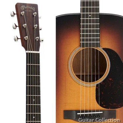Martin D-18 Satin 1935 Burst | Refreshed Standard Series | Dreadnought Acoustic Guitar