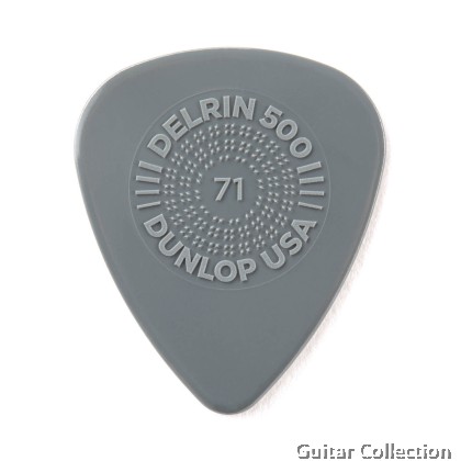 Jim Dunlop 450P071 Primegrip Delrin 500 Guitar Picks | 0.71mm (12 pcs/pack)