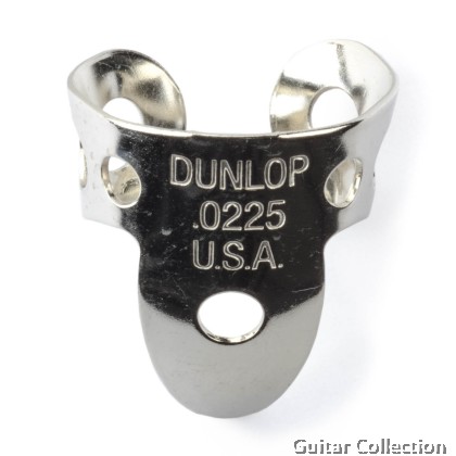 Jim Dunlop 33P0225 Nickel Silver Finger & Thumbpicks | 0.0225" (5 pcs / pack)