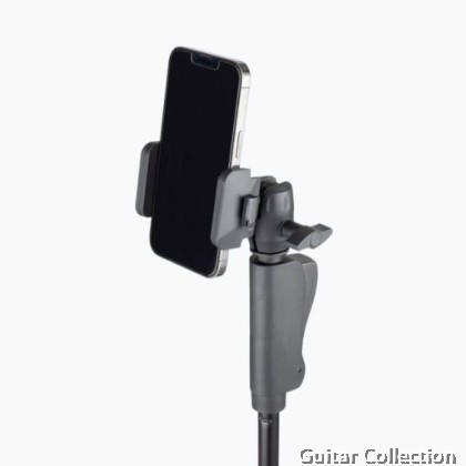 On Stage TCM500 Smartphone Holder for Microphone Stand | Mic stand clamp included (Phone clamp : up to 4" width)