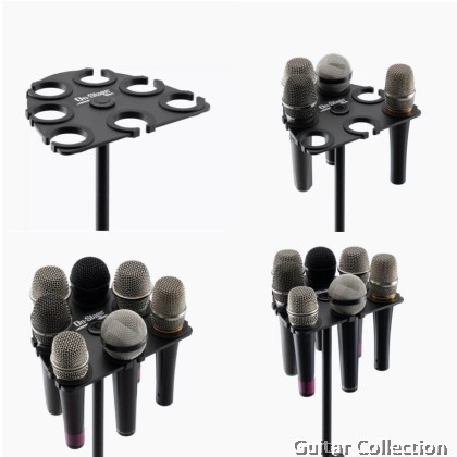 On Stage MSA2700 Multi-Microphone Holder for Mic Stands | holds up to 7 mics 