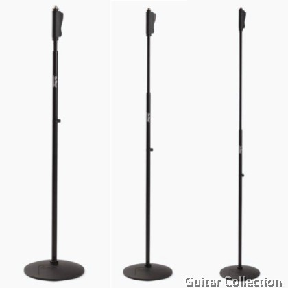 On Stage MS9510 Production-Grade One-Handed Microphone Stand w/ Round Base