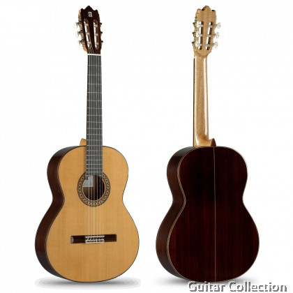 Alhambra 4P A Spruce | Classical Guitar | Solid Spruce Top, Rosewood B&S | Gig Bag (Made In Spain)