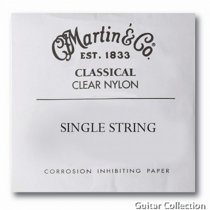 Martin Classical Guitar Clear Nylon 3rd G Single String 