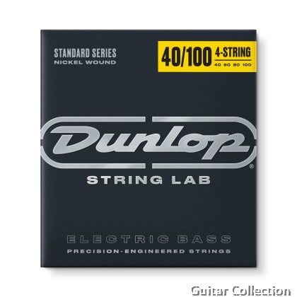 Jim Dunlop DBN40100 Bass Guitar Strings | 4-String | Nickel Wound | 040-100