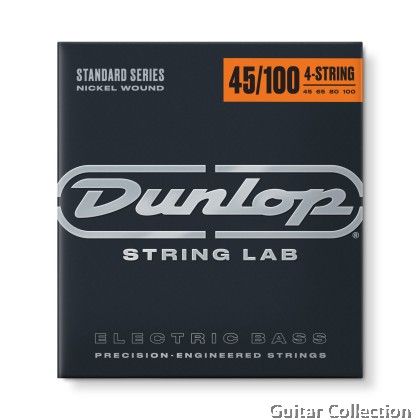 Jim Dunlop DBN45100 Bass Guitar Strings | 4-String | Nickel Wound | 045-100