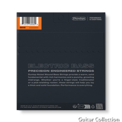 Jim Dunlop DBN45100 Bass Guitar Strings | 4-String | Nickel Wound | 045-100