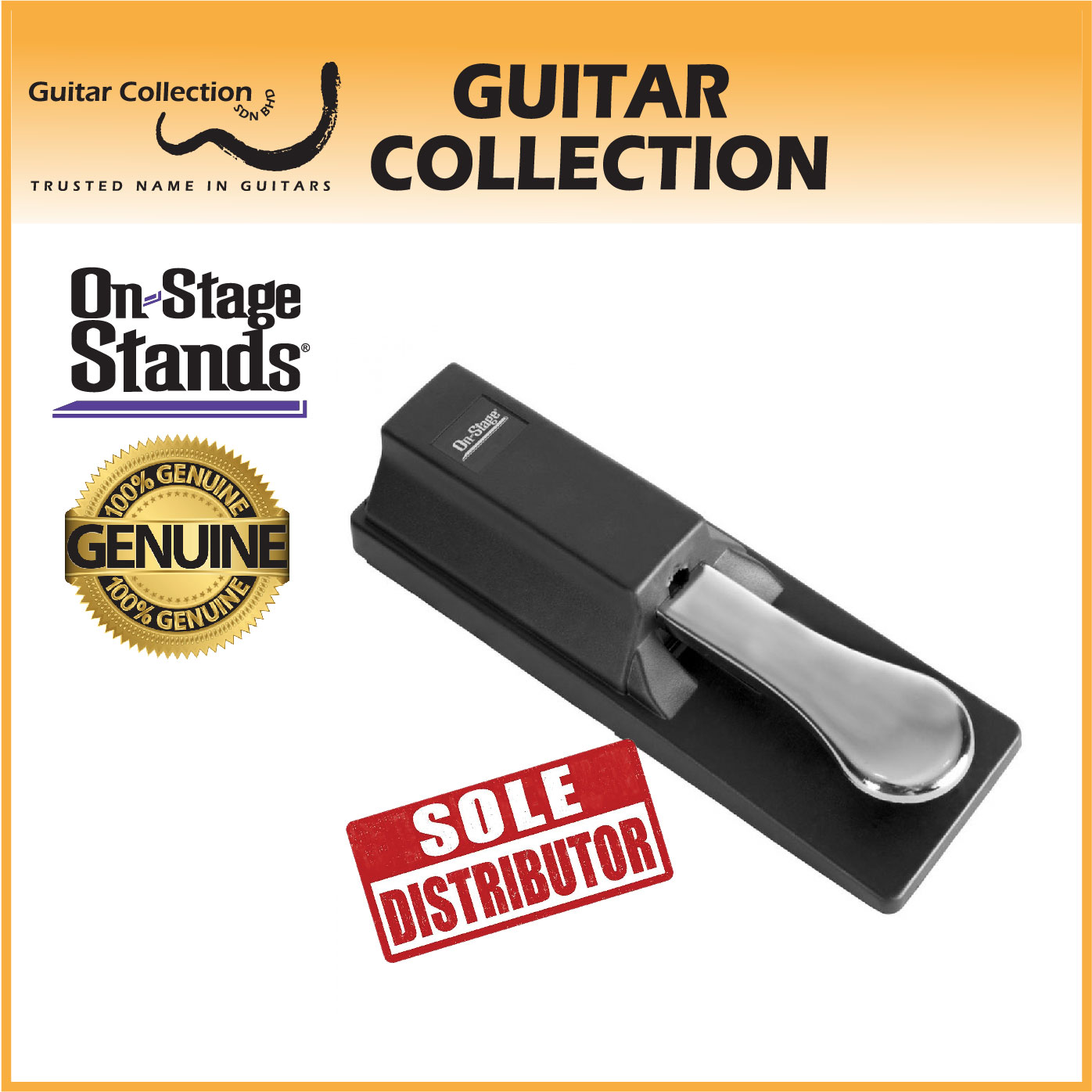 On stage gear sustain pedal 2025