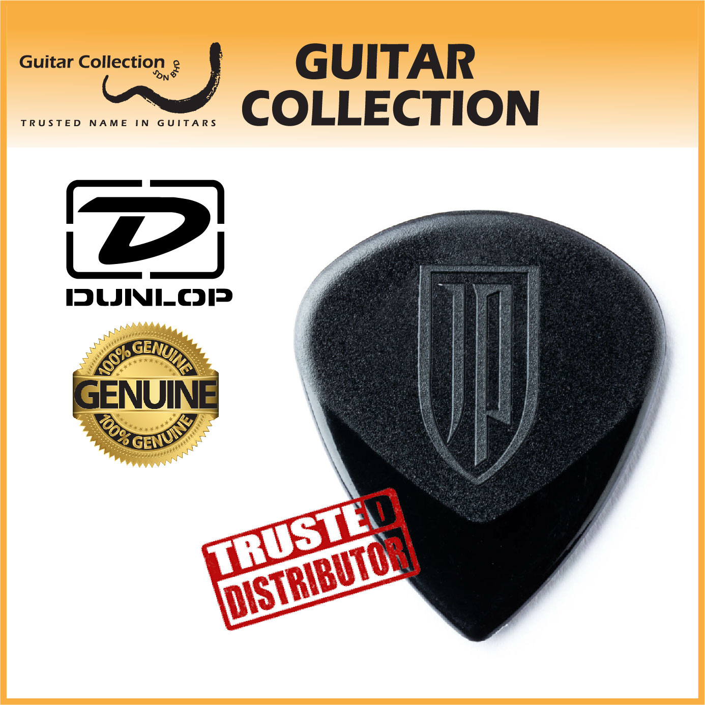 Jim Dunlop 427PJP John Petrucci Jazz III Guitar Picks 1.50mm 6 pcs pack