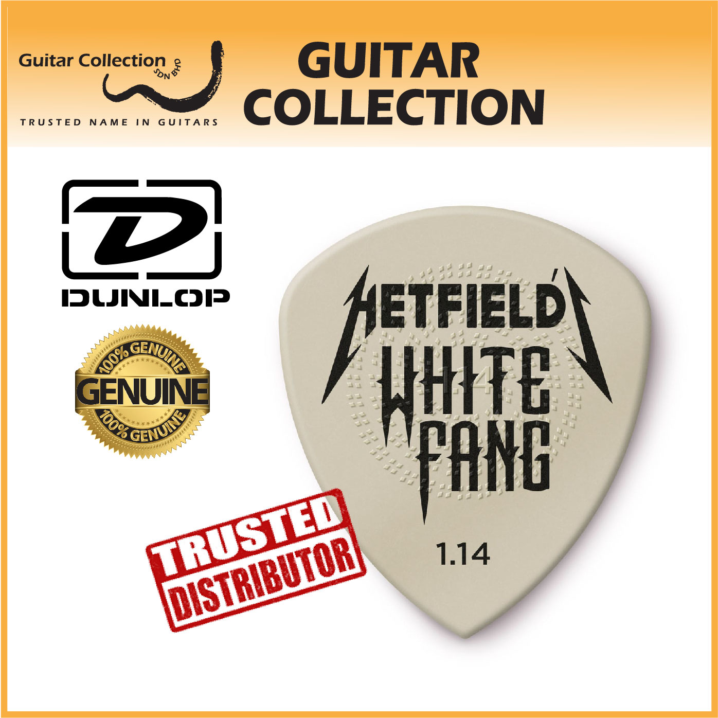 White fang guitar picks discount