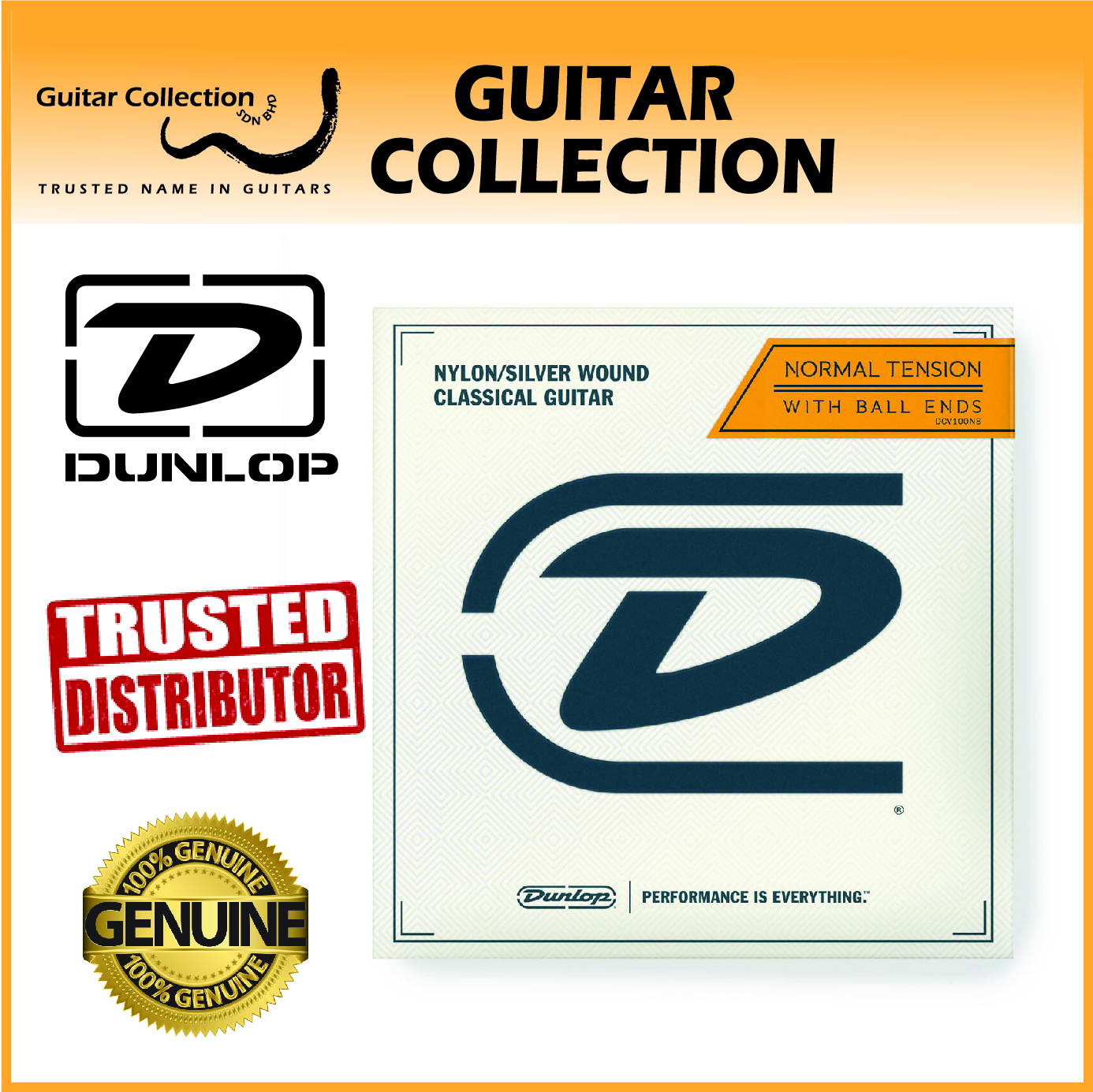 Dunlop classical guitar on sale strings