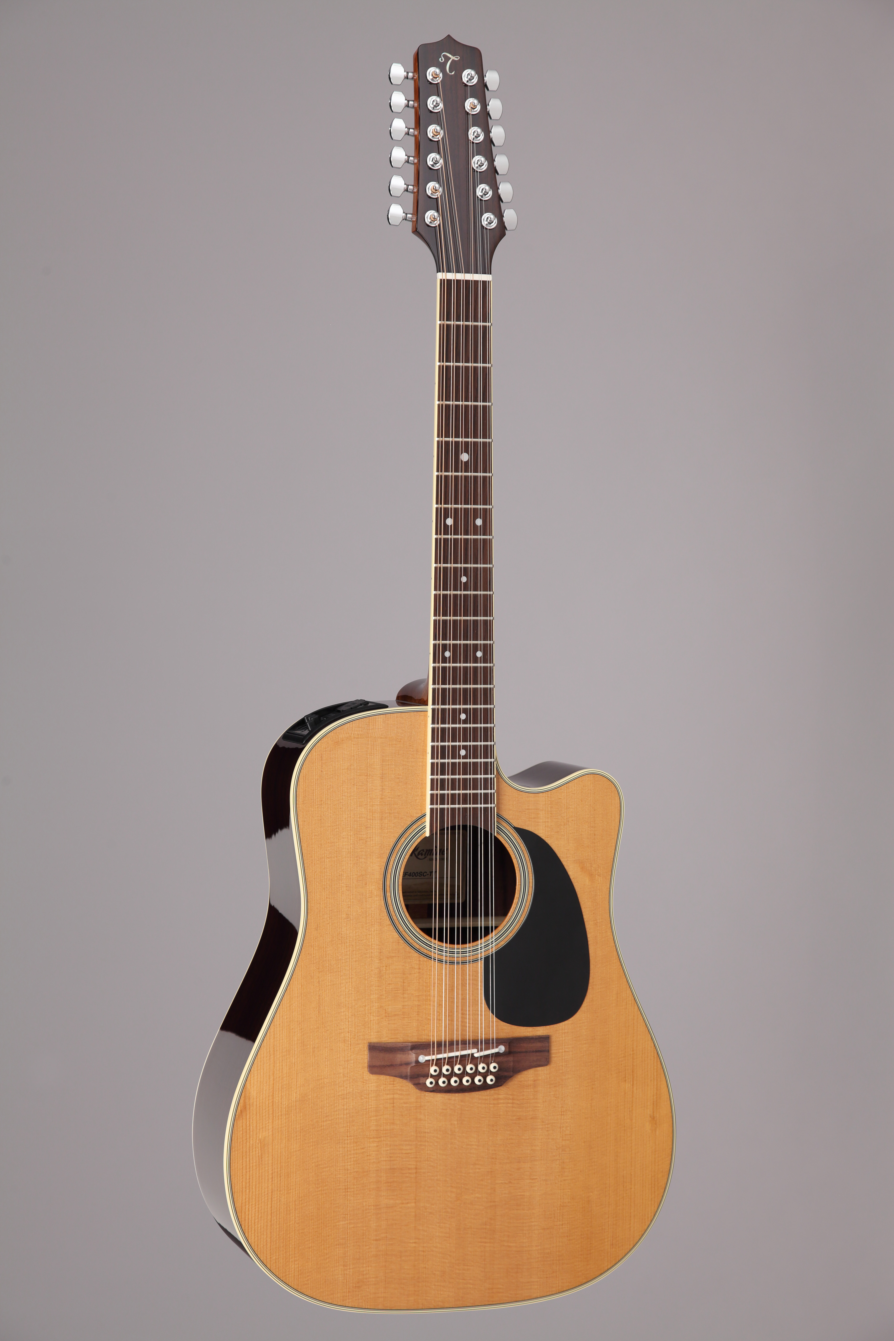 Takamine EF400SC TT Thermal Top Pro Series 12 String Dreadnought Cutaway Acoustic Electric Guitar CT4BII Preamp Hard Case Made in Japan