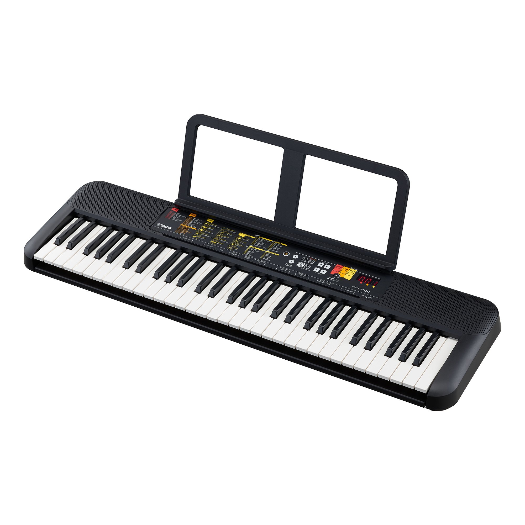 Yamaha PSR-F52 61 Keys Electronic Keyboard Portable Keyboard with Stand,  Bag (PSRF52)