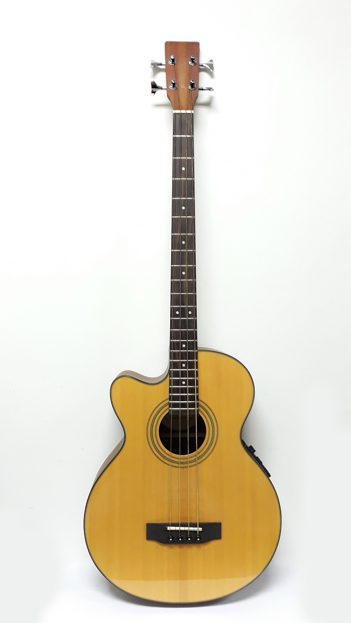 Left handed acoustic bass guitar sale