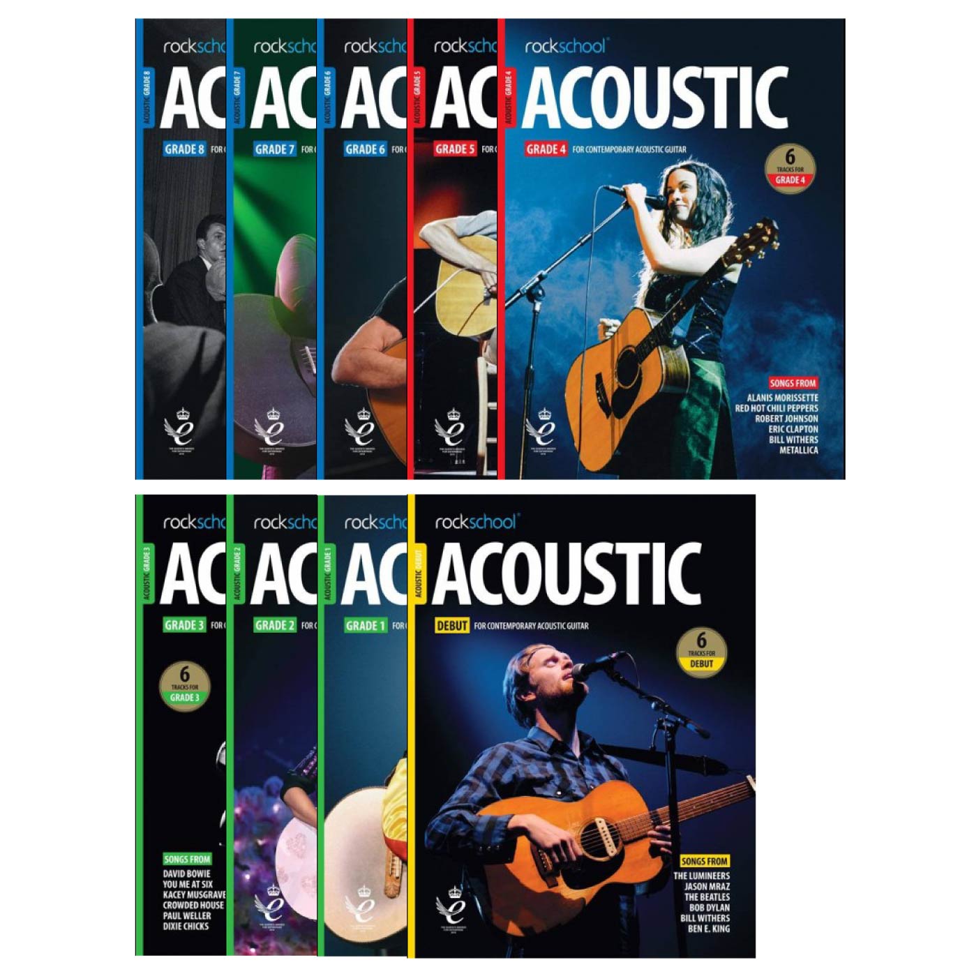 Rockschool acoustic guitar debut cheap